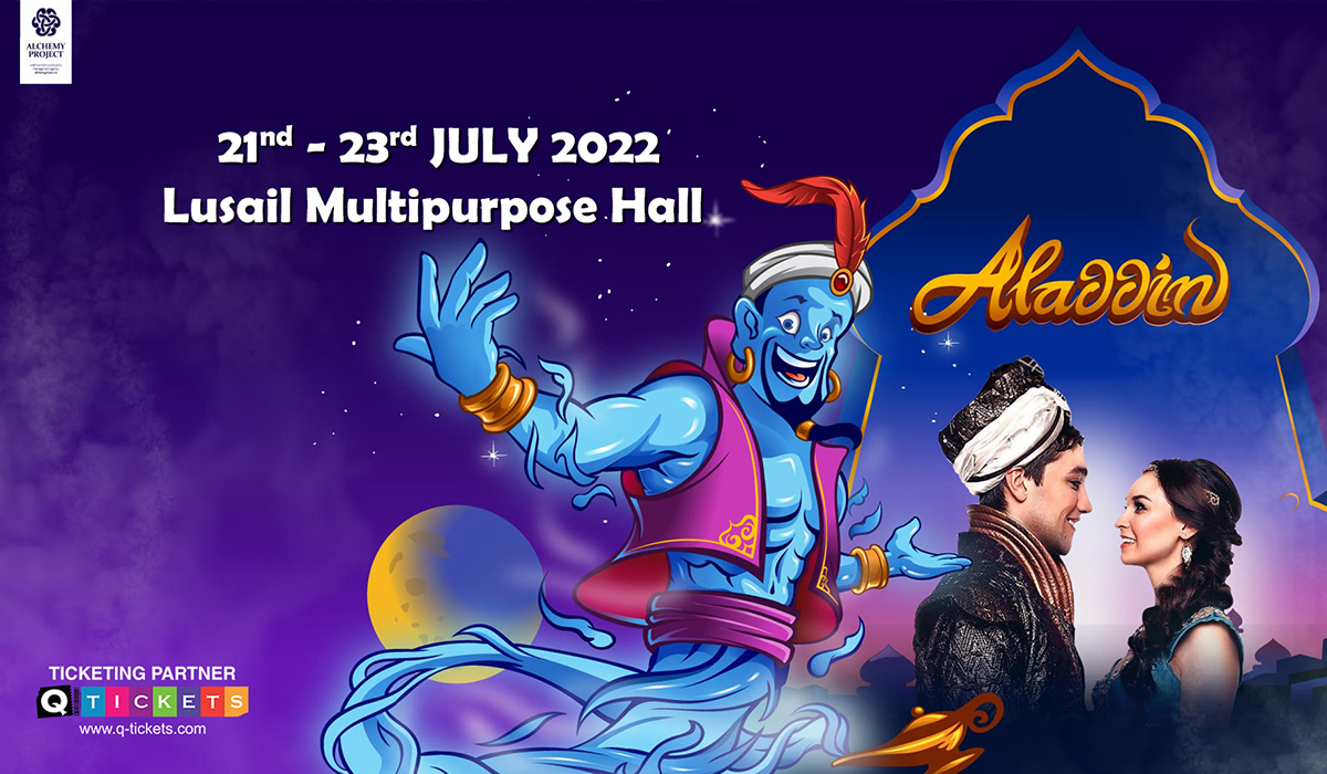 Aladdin and the Magic Lamp Live in Qatar - July 21 to July 23 2022